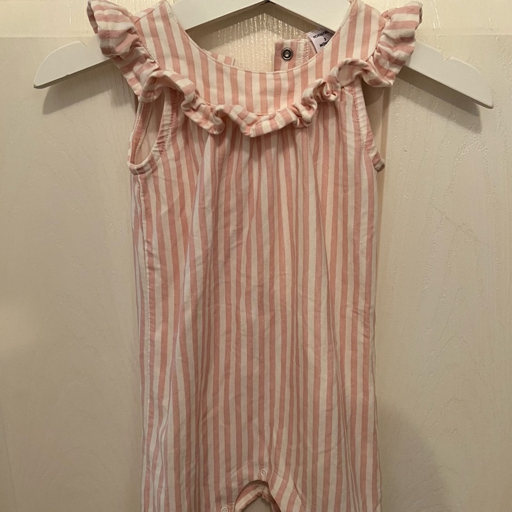 One piece, bodysuit for baby girl. Size 3M.